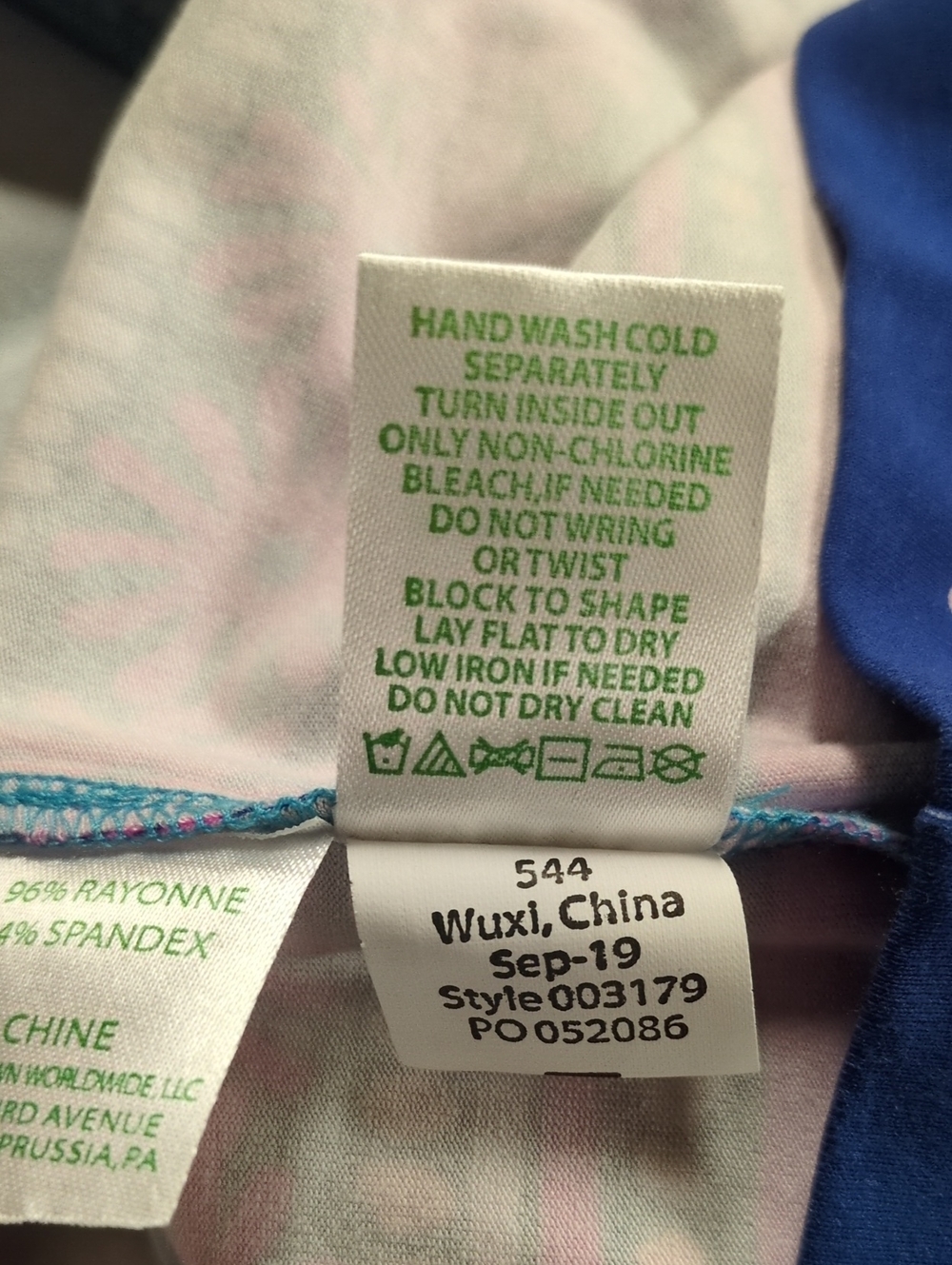 Lily Pulitzer Ophelia Swing Dress Bermuda Blue Size XXL - Picture 8 of 10